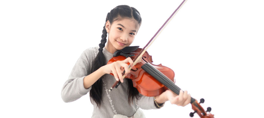 ADHD Child Playing Violin