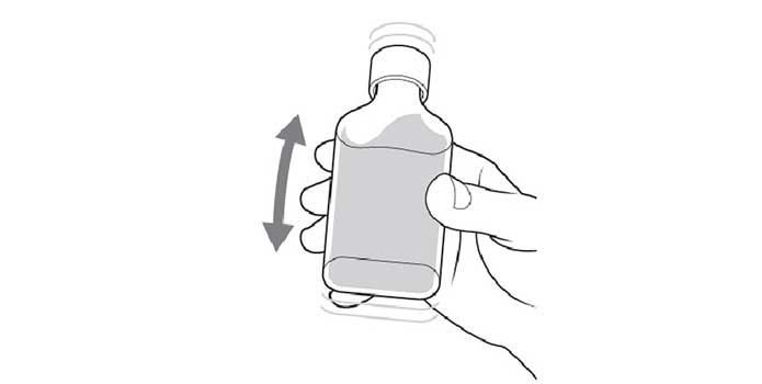 How To Take DYANAVEL XR Amphetamine Step 2: Shake Bottle